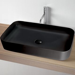 Раковина-чаша Kerasan Tribeca 70 460231 Черная матовая